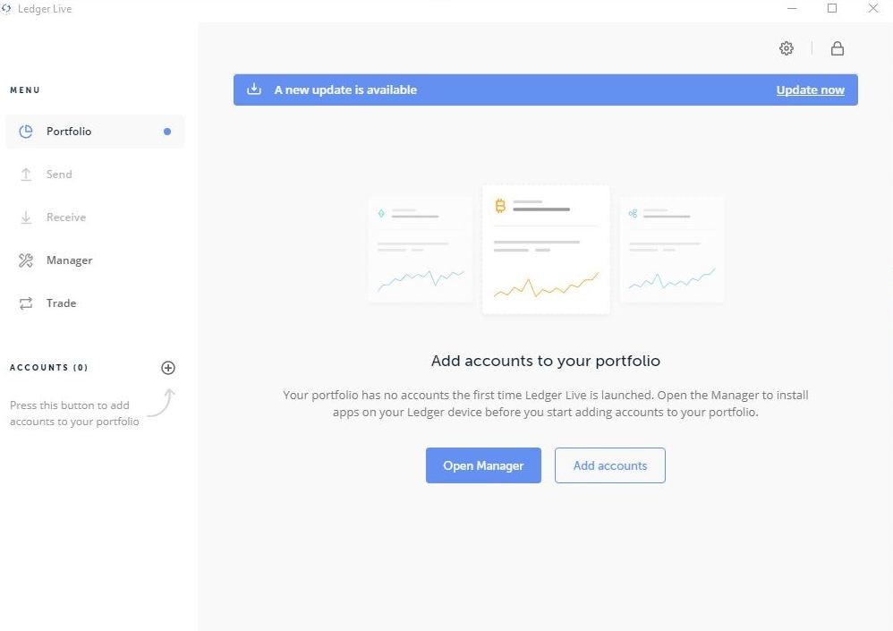 Ledger Live - Open Manager